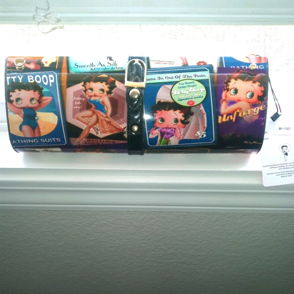 Betty boop clutch purse